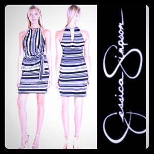 Jessica Simpson Bungee Halter Dress